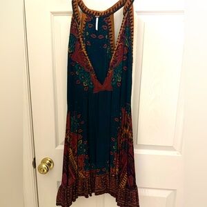 Free People Multicolor Boho Flowy Dress